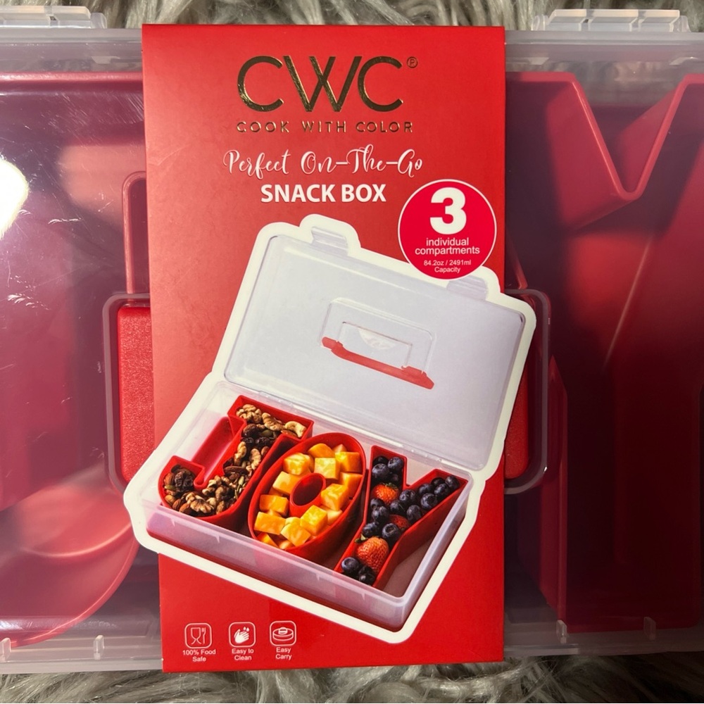 CWC Red Snack Box - Picture 2 of 6